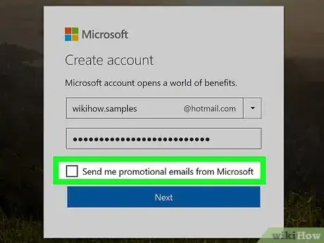 Imagen titulada Create a Hotmail Account Step 5