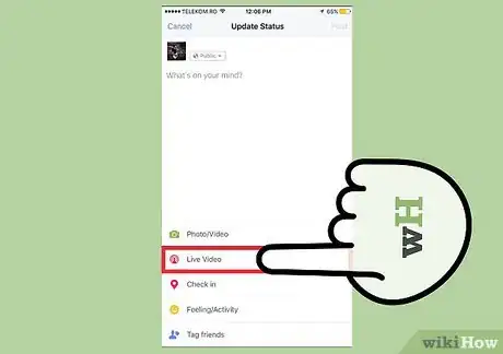 Imagen titulada Stream Video with Facebook Live Step 4