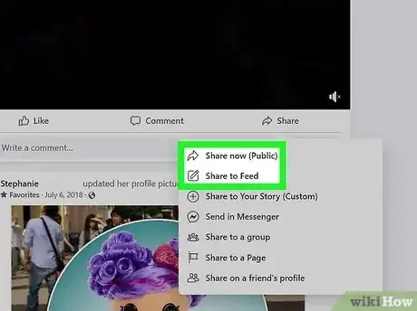 Imagen titulada Share Videos on Facebook Step 3