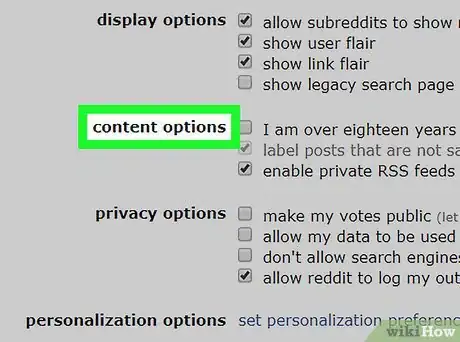 Imagen titulada Enable NSFW Content on Reddit Step 3