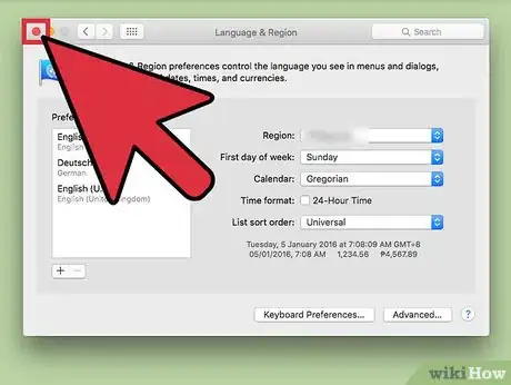 Imagen titulada Change the Date Format on a Mac Step 12