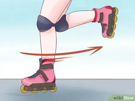 Imagen titulada Rollerblade Backwards Step 8