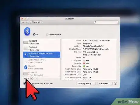 Imagen titulada Connect PS3 Controller to Mac Step 15