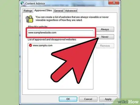 Imagen titulada Block a Website on Internet Explorer Step 12