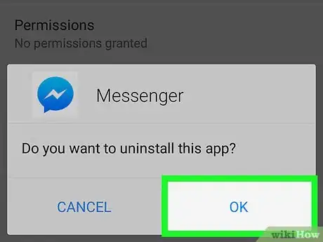 Imagen titulada Uninstall Facebook Messenger Step 9