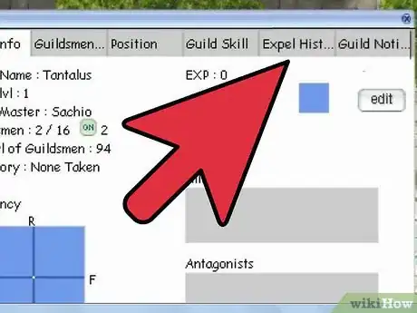 Imagen titulada Create a Guild in Ragnarok Online Step 10