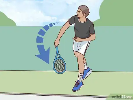 Imagen titulada Hit a Kick Serve in Tennis Step 10