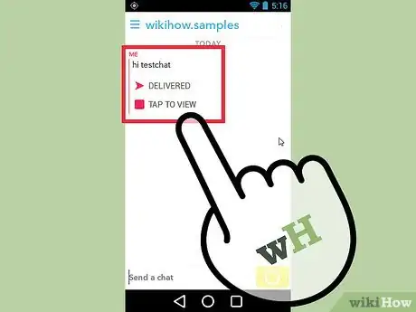 Imagen titulada Screenshot a Snapchat Step 10