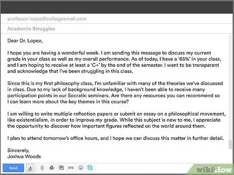 Imagen titulada Email a Professor About a Grade Step 17