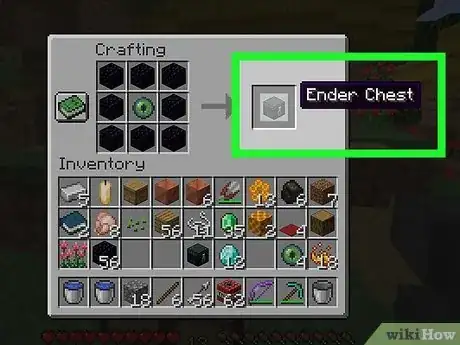 Imagen titulada Make an Ender Chest in Minecraft Step 9