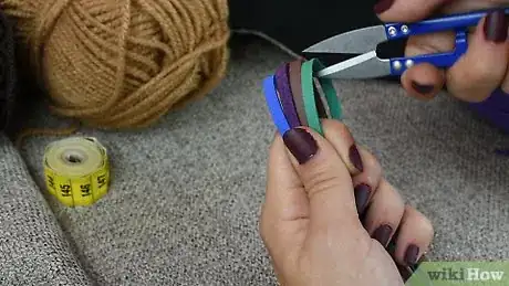 Imagen titulada Make a 4 Strand Braided Bracelet Step 1