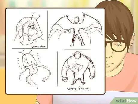 Imagen titulada Create Your Own Alien Species Step 3