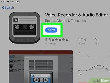 Imagen titulada Record Audio Notes on an iPad Step 2