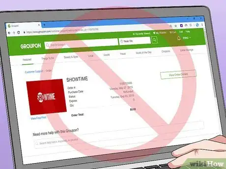 Imagen titulada Return a Groupon Voucher Step 4