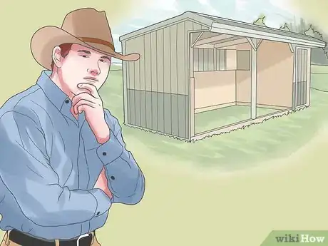 Imagen titulada Build a Simple One Horse Barn Step 1