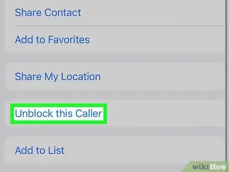 Imagen titulada Unblock a Number on an iPhone Step 16