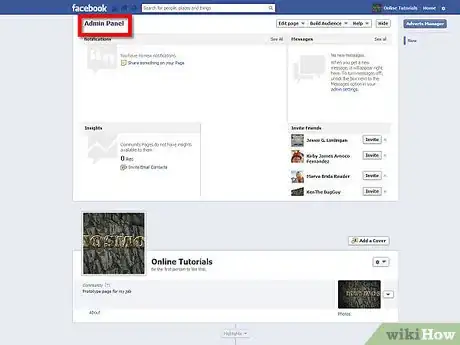 Imagen titulada Edit a Facebook Business Page Step 1