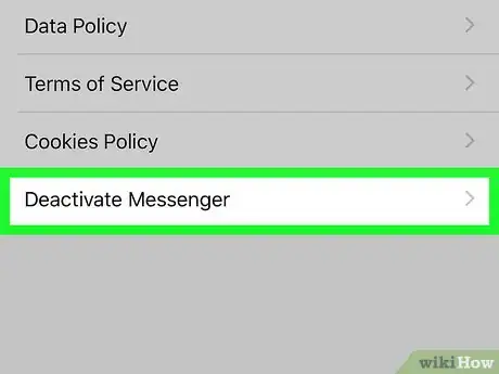 Imagen titulada Delete Your Facebook Messenger Account on PC or Mac Step 14