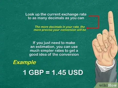 Imagen titulada Convert the British Pound to Dollars Step 7