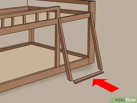 Imagen titulada Build Bunk Bed Stairs Step 13