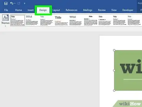 Imagen titulada Insert a Background Image on One Page in Word Step 16