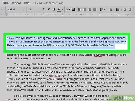Imagen titulada Double Space in Google Docs Step 2