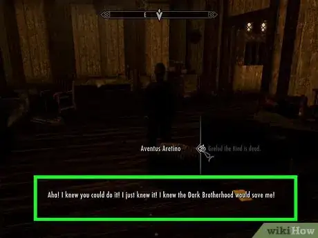 Imagen titulada Join the Dark Brotherhood in Skyrim Step 8