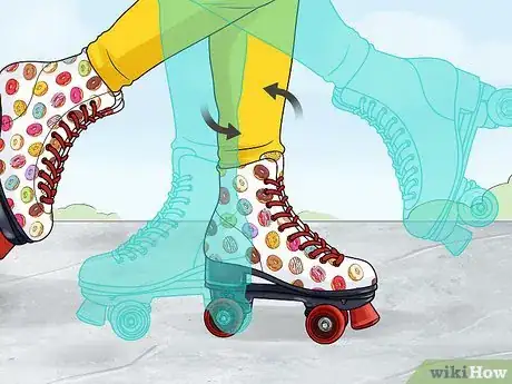 Imagen titulada Do Tricks on Roller Skates Step 17