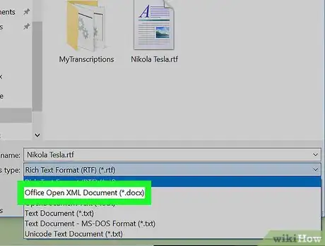 Imagen titulada Convert Wordpad to Word Step 4