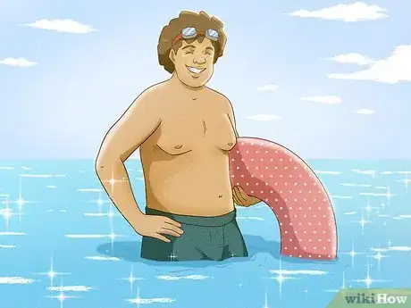 Imagen titulada Hide Gynecomastia at the Beach Step 11