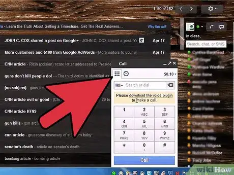 Imagen titulada Call Phones from Gmail Step 4