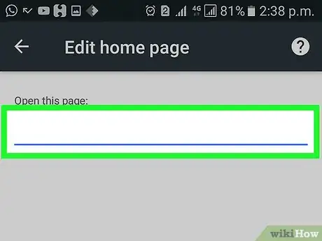 Imagen titulada Change Your Homepage on Chrome Step 14