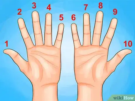 Imagen titulada Multiply With Your Hands Step 1