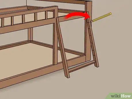 Imagen titulada Build Bunk Bed Stairs Step 15
