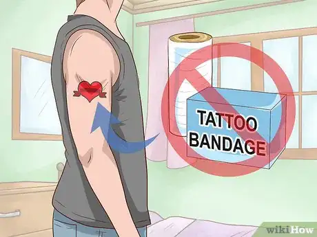 Imagen titulada Take a Shower With a New Tattoo Step 13