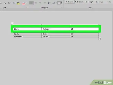 Imagen titulada Split a Table in Word Step 3