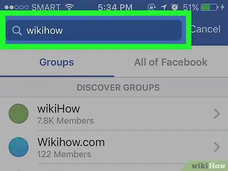 Imagen titulada Find a Group on Facebook Step 5