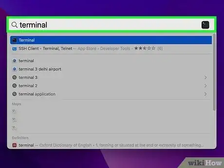 Imagen titulada Get to the Command Line on a Mac Step 5