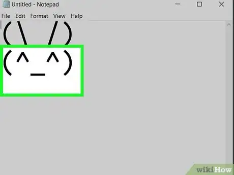 Imagen titulada Make a Bunny by Typing Characters on Your Keyboard Step 34