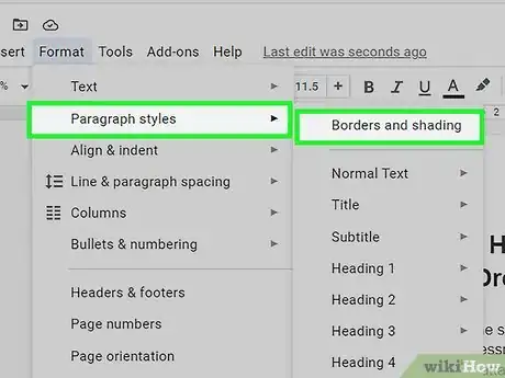 Imagen titulada Put a Box Around Text in Google Docs Step 10