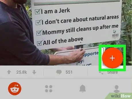 Imagen titulada Post Pictures on Reddit on Android Step 2
