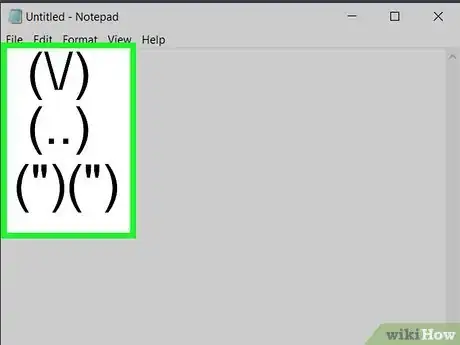 Imagen titulada Make a Bunny by Typing Characters on Your Keyboard Step 64