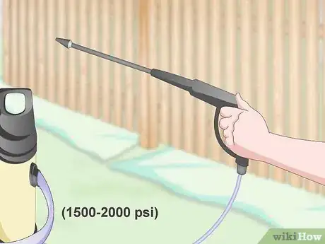Imagen titulada Clean a Wood Fence Step 4