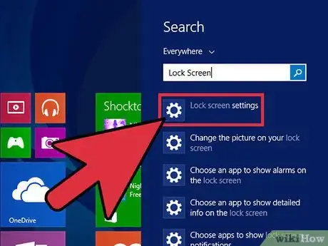 Imagen titulada Change Lock Screen Settings in Windows 8 Step 3