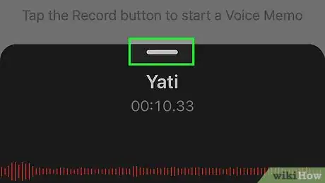 Imagen titulada Record Audio on iPhone Step 3