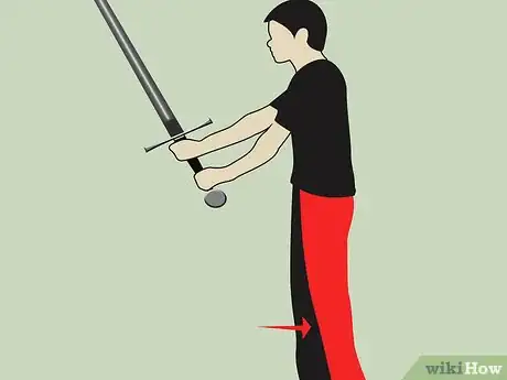 Imagen titulada Use Any Two Handed Sword Step 5