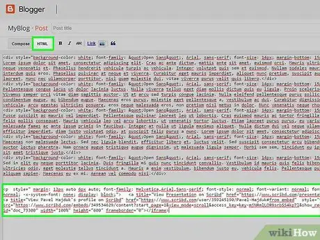 Imagen titulada Add a PowerPoint to Blogger Step 8