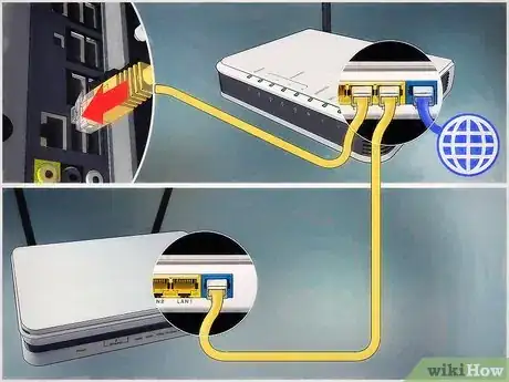 Imagen titulada Connect One Router to Another to Expand a Network Step 7