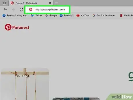 Imagen titulada Upload Photos on Pinterest Step 1