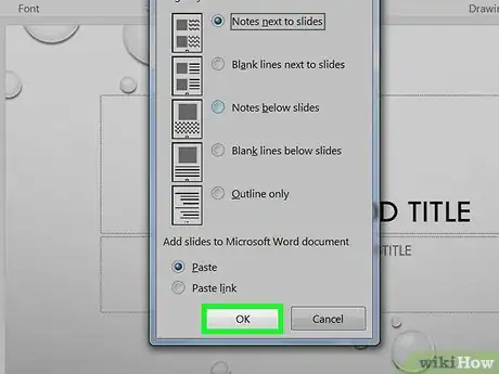 Imagen titulada Convert PowerPoint to Word Step 8